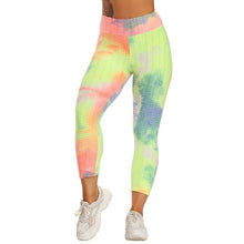 Load image into Gallery viewer, Women Ruched Butt Lifting Leggings High Waist Capris Pants