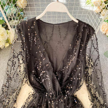 Load image into Gallery viewer, Sexy Tassel  Patchwork Short  Women Jumpsuits  Long Sleeve - Sophornlilly