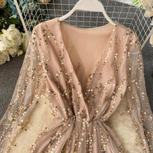 Load image into Gallery viewer, Sexy Tassel  Patchwork Short  Women Jumpsuits  Long Sleeve - Sophornlilly