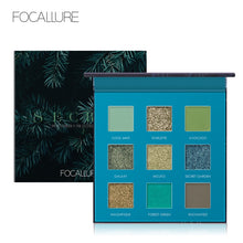 Load image into Gallery viewer, FOCALLURE New Green Eyeshadow palette waterproof long lasting
