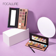 Load image into Gallery viewer, FOCALLURE Glitter Eye shadow palette 14 colors professional pallete