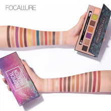 Load image into Gallery viewer, FOCALLURE Glitter Eye shadow palette 14 colors professional pallete