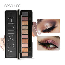 Load image into Gallery viewer, FOCALLURE Makeup Eyeshadow Palette Smooth Pigment Cosmetic with Brush