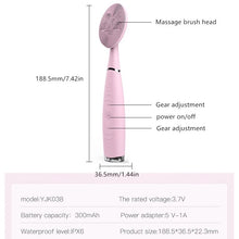 Load image into Gallery viewer, Facial Cleanser USB Rechargeable  Brush Silicone Waterproof Pore