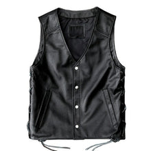 Load image into Gallery viewer, Cowhide Men's Genuine Leather Jacket Leather Vest