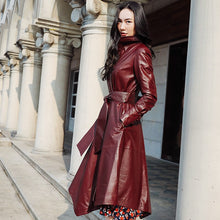 Load image into Gallery viewer, New Autumn Winter Women Fashion Genuine Leather Jacket Elegant