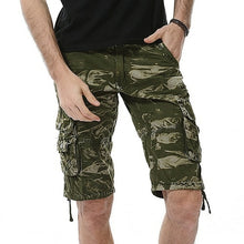 Load image into Gallery viewer, Fahison Military Cargo Shorts Mens Camouflage Tactical Shorts Men