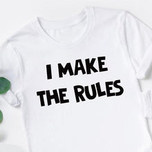 Load image into Gallery viewer, Family Matching Clothes Letter Cotton Short Sleeve Summer T shirts