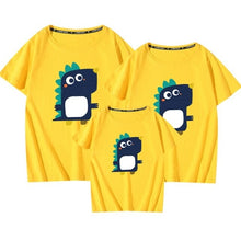Load image into Gallery viewer, Family Matching Outfits A Family Of Three Dinosaur Print Clothing