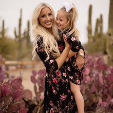 Load image into Gallery viewer, Family Matching Outfits For Mom Daughter Dress Home Clothes Mother