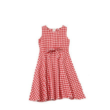 Load image into Gallery viewer, Family Matching Outfits Plaid Sleeveless Dress Kids Parent Child