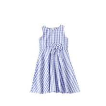 Load image into Gallery viewer, Family Matching Outfits Plaid Sleeveless Dress Kids Parent Child