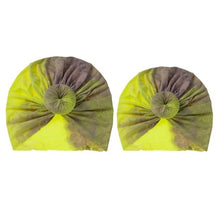 Load image into Gallery viewer, Family Matching Summer Tie Dye Hats Mom And Me Bow Straw Floral For