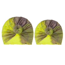 Load image into Gallery viewer, Family Matching Summer Tie Dye Hats Mom And Me Bow Straw Floral For