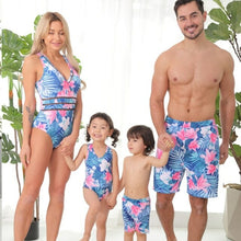 Load image into Gallery viewer, Family Matching Swimsuit Mother Daughter Summer Beach Holiday