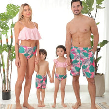 Load image into Gallery viewer, Family Matching Swimsuit Mother Daughter Summer Beach Holiday