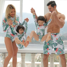 Load image into Gallery viewer, Family Matching Swimsuit Mother Daughter Summer Beach Holiday