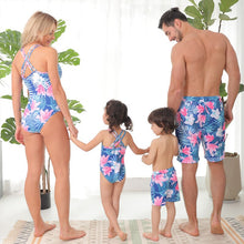 Load image into Gallery viewer, Family Matching Swimsuit Mother Daughter Summer Beach Holiday
