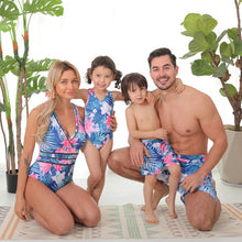 Load image into Gallery viewer, Family Matching Swimsuit Mother Daughter Summer Beach Holiday