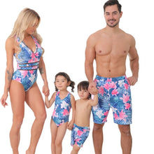 Load image into Gallery viewer, Family Matching Swimsuit Mother Daughter Summer Beach Holiday