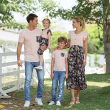 Load image into Gallery viewer, Family Set Mom Baby Romper Mommy and Me Clothes Flower Dress Mother
