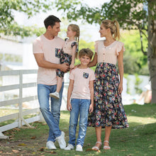 Load image into Gallery viewer, Family Set Mom Baby Romper Mommy and Me Clothes Flower Dress Mother