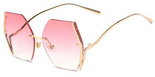 Load image into Gallery viewer, Frameless Oversized Sunglasses