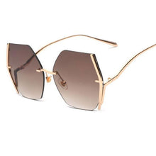 Load image into Gallery viewer, Frameless Oversized Sunglasses