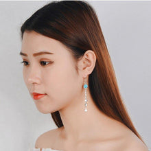 Load image into Gallery viewer, Wedding Gift Jewelry 3PCS Tassels With Star Long 925 Silver - Sophornlilly