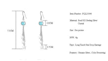 Load image into Gallery viewer, Wedding Gift Jewelry 3PCS Tassels With Star Long 925 Silver - Sophornlilly
