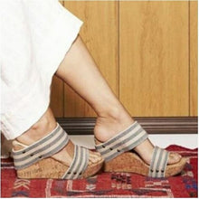 Load image into Gallery viewer, Fashion New Summer Women's Sandals Peep Toe High