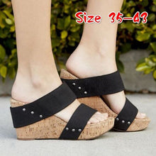 Load image into Gallery viewer, Fashion New Summer Women's Sandals Peep Toe High