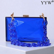 Load image into Gallery viewer, Fashion Acrylic Clutch Bag Evening Bag Transparent Highclass Design