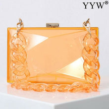 Load image into Gallery viewer, Fashion Acrylic Clutch Bag Evening Bag Transparent Highclass Design