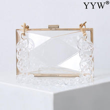 Load image into Gallery viewer, Fashion Acrylic Clutch Bag Evening Bag Transparent Highclass Design