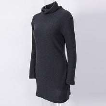 Load image into Gallery viewer, Fashion Autumn Spring Winter Women Casual Turtleneck Pullover Long