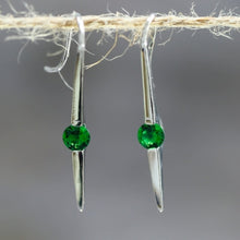 Load image into Gallery viewer, Fashion Beaded Earrings Resin Stone Blue Moonstone Dangle Long Jewelry