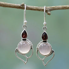 Load image into Gallery viewer, Fashion Beaded Earrings Resin Stone Blue Moonstone Dangle Long Jewelry