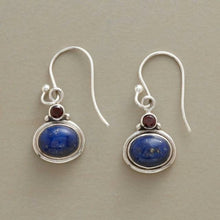 Load image into Gallery viewer, Fashion Beaded Earrings Resin Stone Blue Moonstone Dangle Long Jewelry
