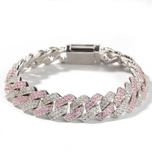 Load image into Gallery viewer, Fashion Bracelets Copper Made Silvery Pink Matching Bracelet Hiphop