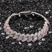 Load image into Gallery viewer, Fashion Bracelets Copper Made Silvery Pink Matching Bracelet Hiphop