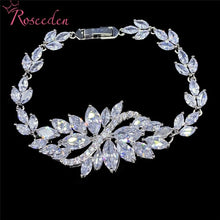 Load image into Gallery viewer, Fashion Charm AAA Cubic Zircon Leaf Bracelets For Woman Elegance - Sophornlilly