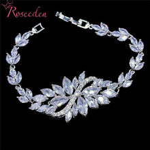 Load image into Gallery viewer, Fashion Charm AAA Cubic Zircon Leaf Bracelets For Woman Elegance - Sophornlilly