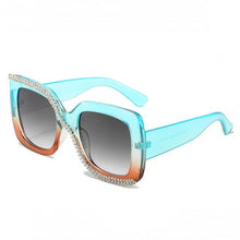 Load image into Gallery viewer, Fashion Diamond Designer Square Sunglasses