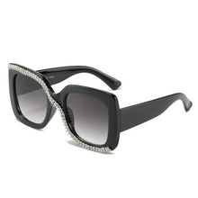 Load image into Gallery viewer, Fashion Diamond Designer Square Sunglasses