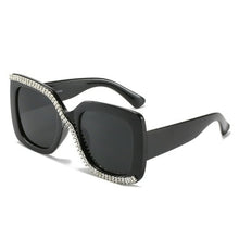 Load image into Gallery viewer, Fashion Diamond Designer Square Sunglasses