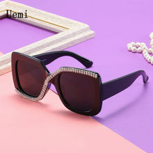 Load image into Gallery viewer, Fashion Diamond Designer Square Sunglasses