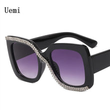 Load image into Gallery viewer, Fashion Diamond Designer Square Sunglasses
