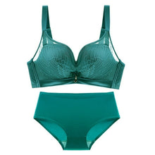 Load image into Gallery viewer, Fashion Embroidery Bras Underwear Women Set Plus Size Lingerie Sexy