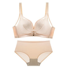 Load image into Gallery viewer, Fashion Embroidery Bras Underwear Women Set Plus Size Lingerie Sexy